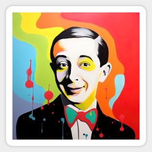 Pee Wee Herman art 7 Sticker